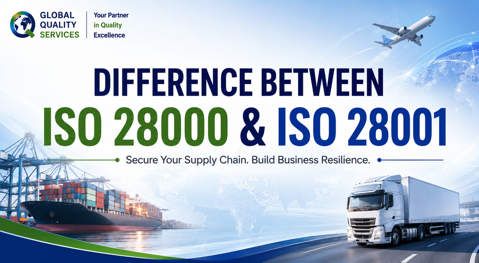 You are currently viewing Difference Between ISO 28000 & ISO 28001 Certification