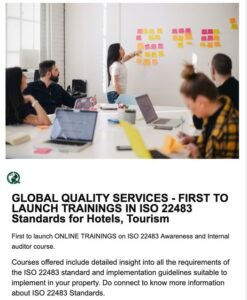 Read more about the article Worlds First Trainings on ISO 22483