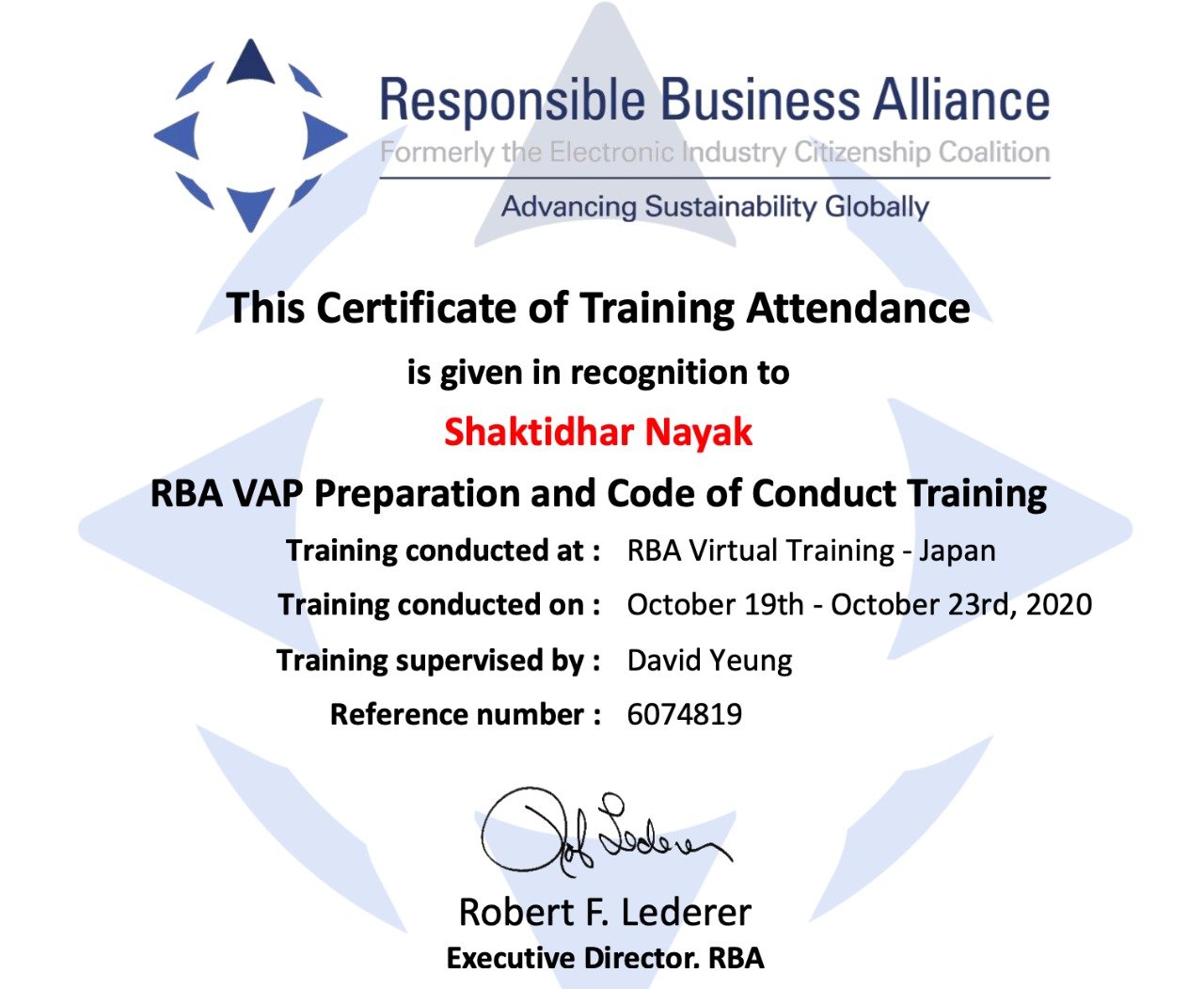 Read more about the article Proud To Announce The Launch of RBA Version 7 Consultancy