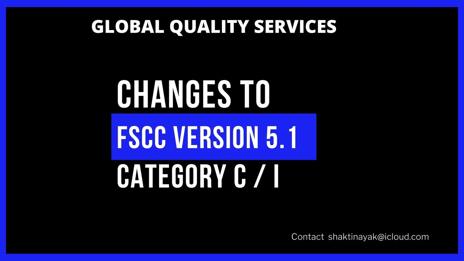 You are currently viewing CHANGES TO FSCC VERSION 6.0
