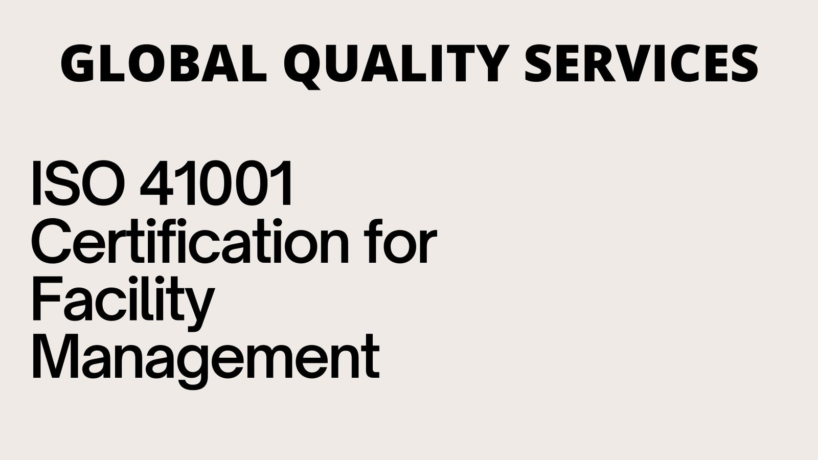 Read more about the article 10 Benefits of getting ISO 41001 Certification for Facility Management