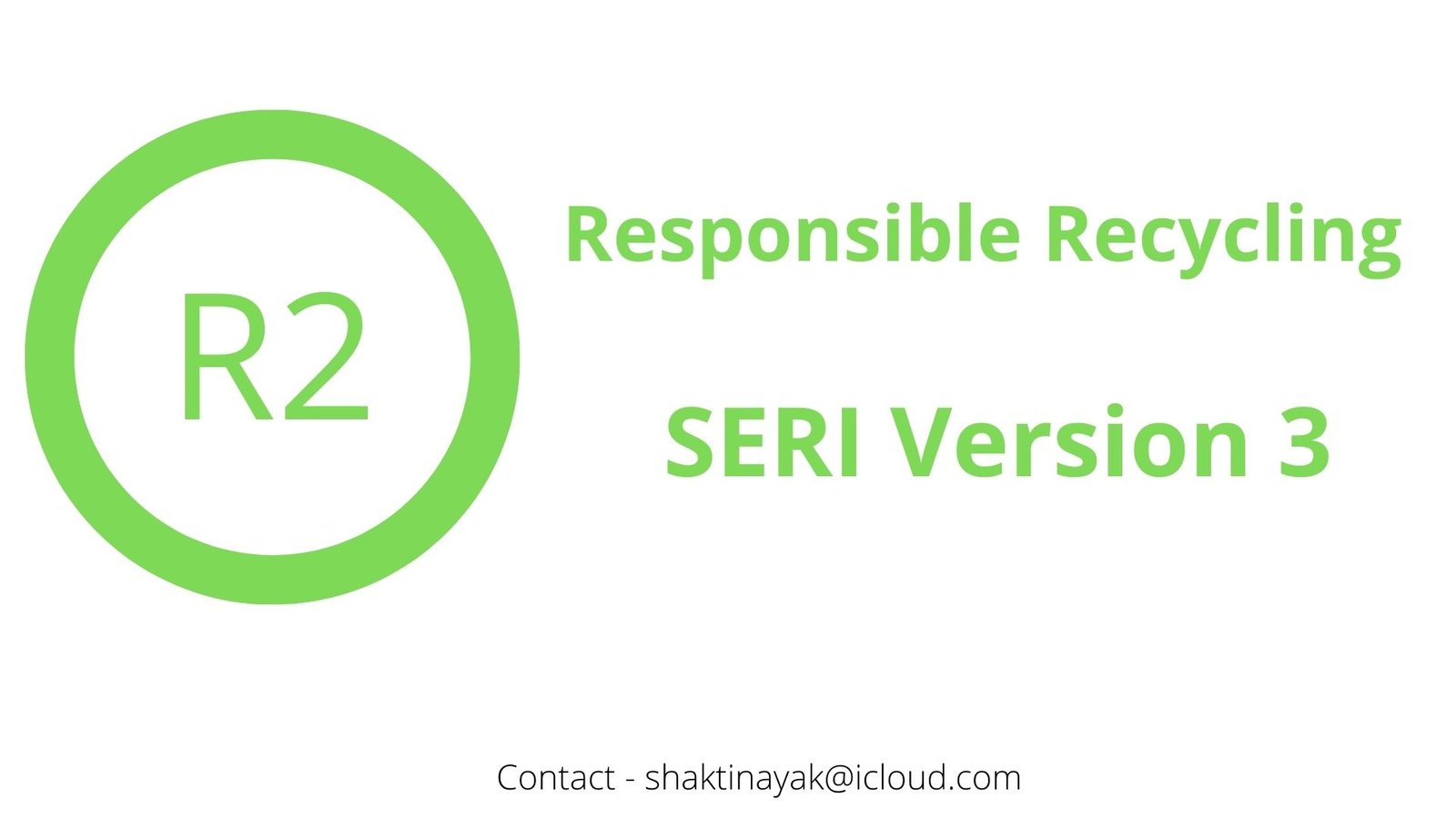 You are currently viewing R2 Responsible Recycling SERI Version 3 Certification Project