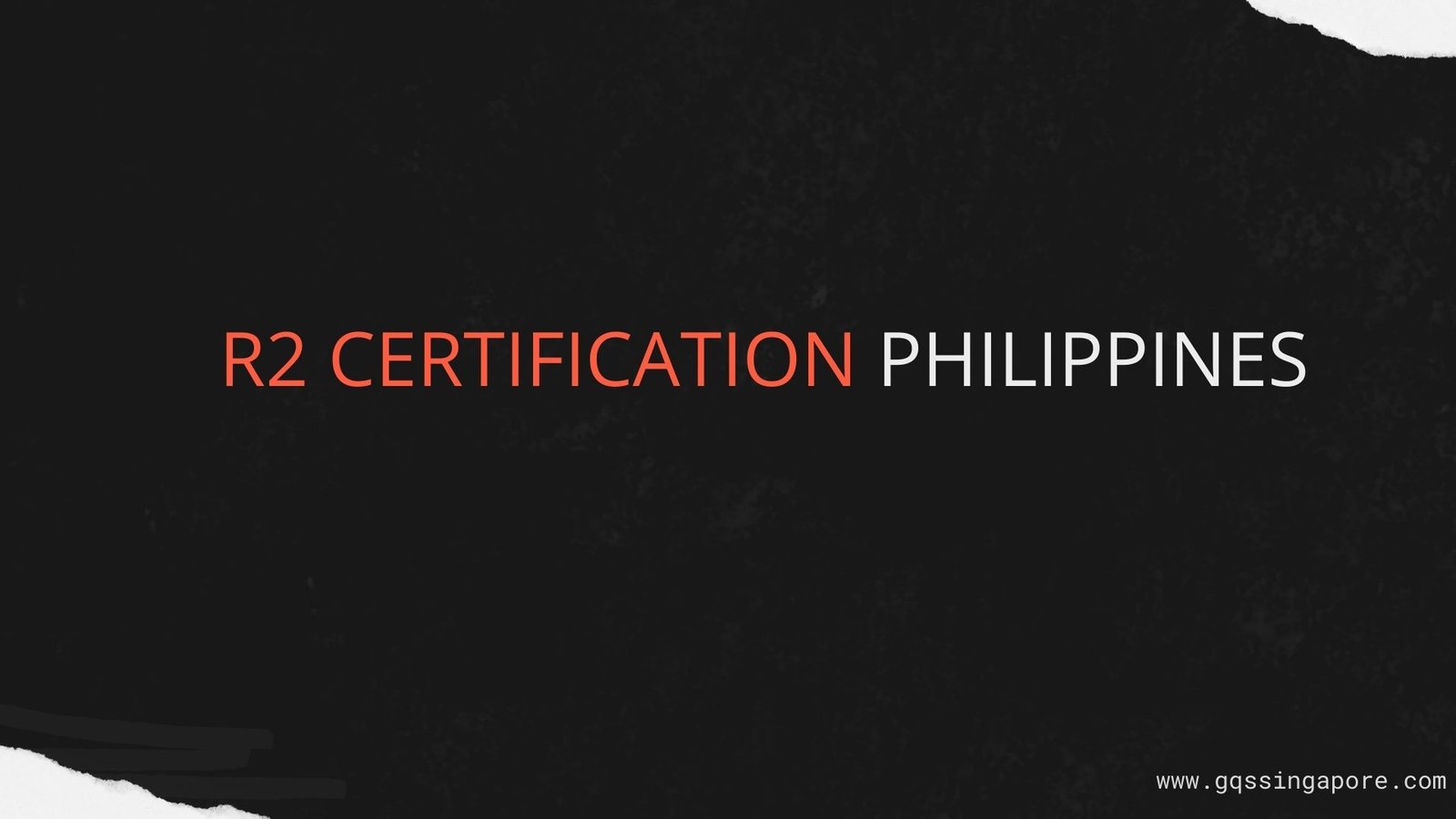 Read more about the article R2 Certification Philippines, R2 Consultants Manila, R2 Consultant Manila, RBA Consultant Manila