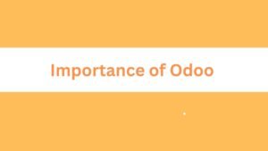 Read more about the article Importance of Odoo