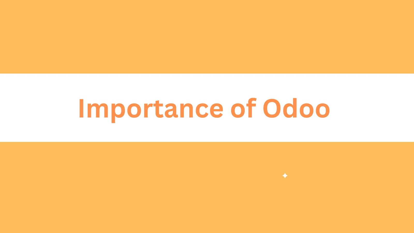 Read more about the article Importance of Odoo