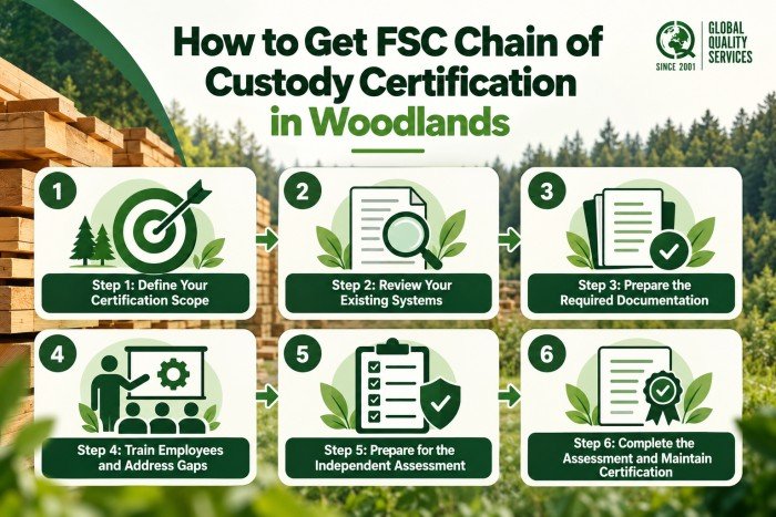 FSC Chain of Custody Certification Steps