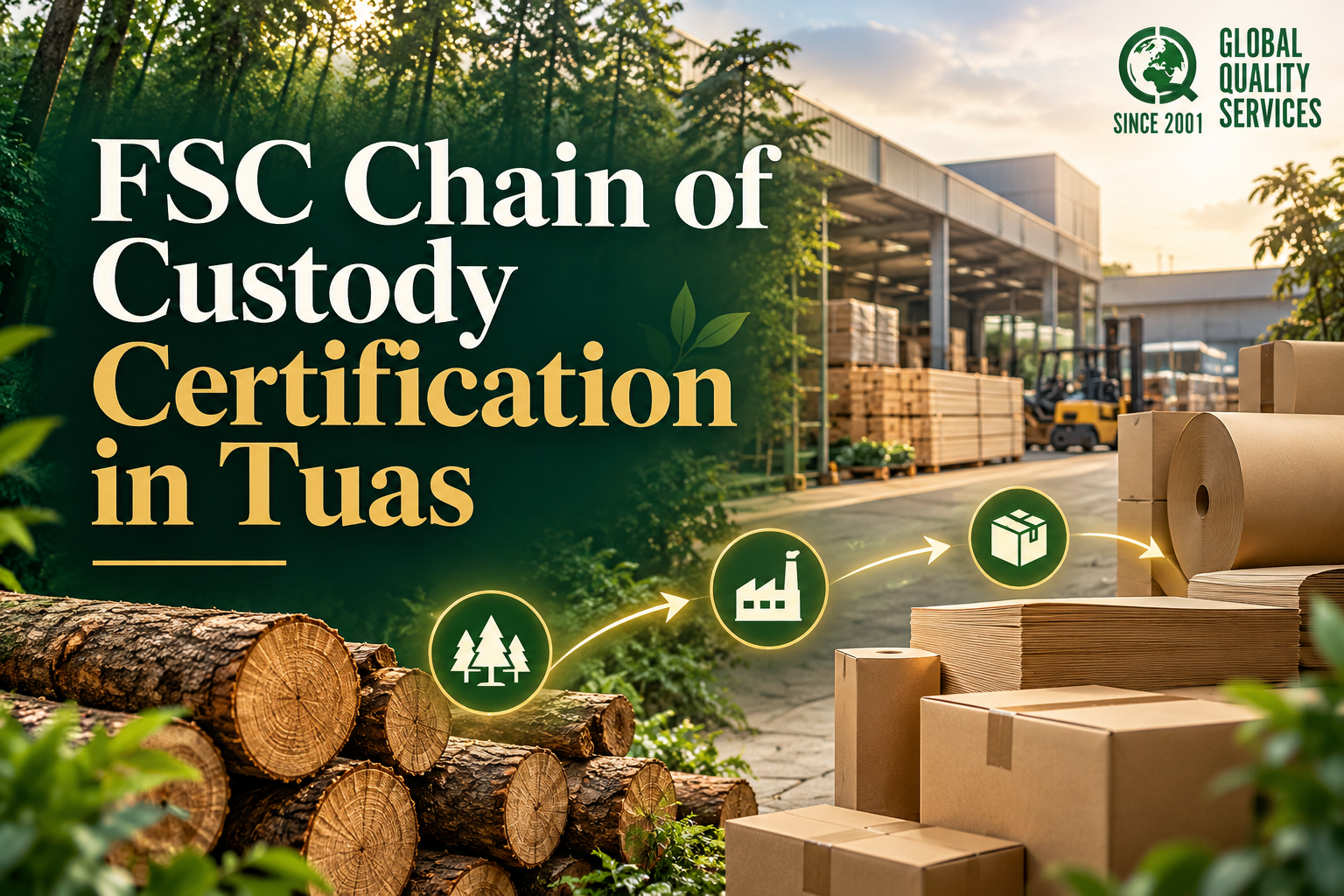FSC Chain of Custody in Tuas