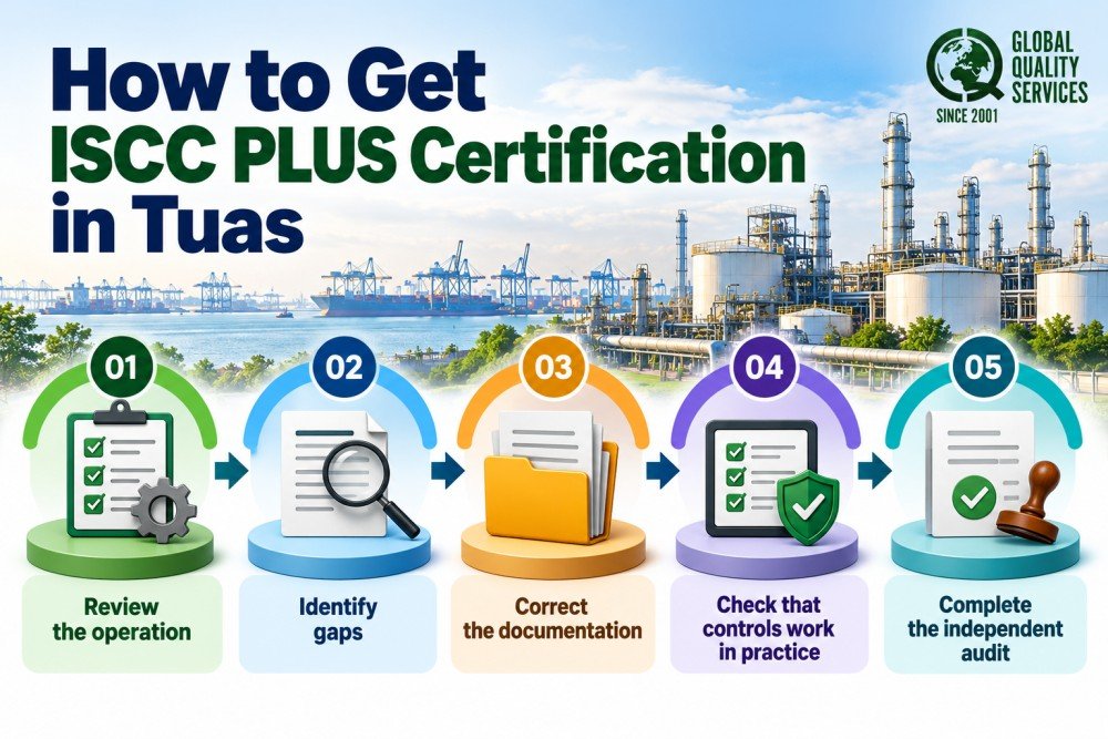 How to Get ISCC PLUS Certified in Tuas