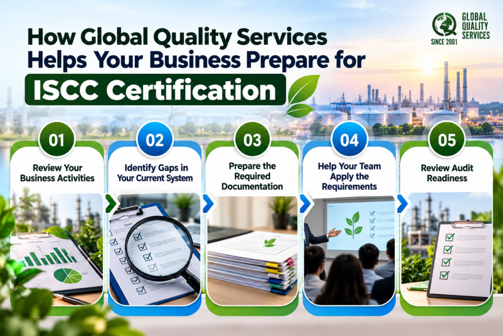 ISCC Certification Process Infographic