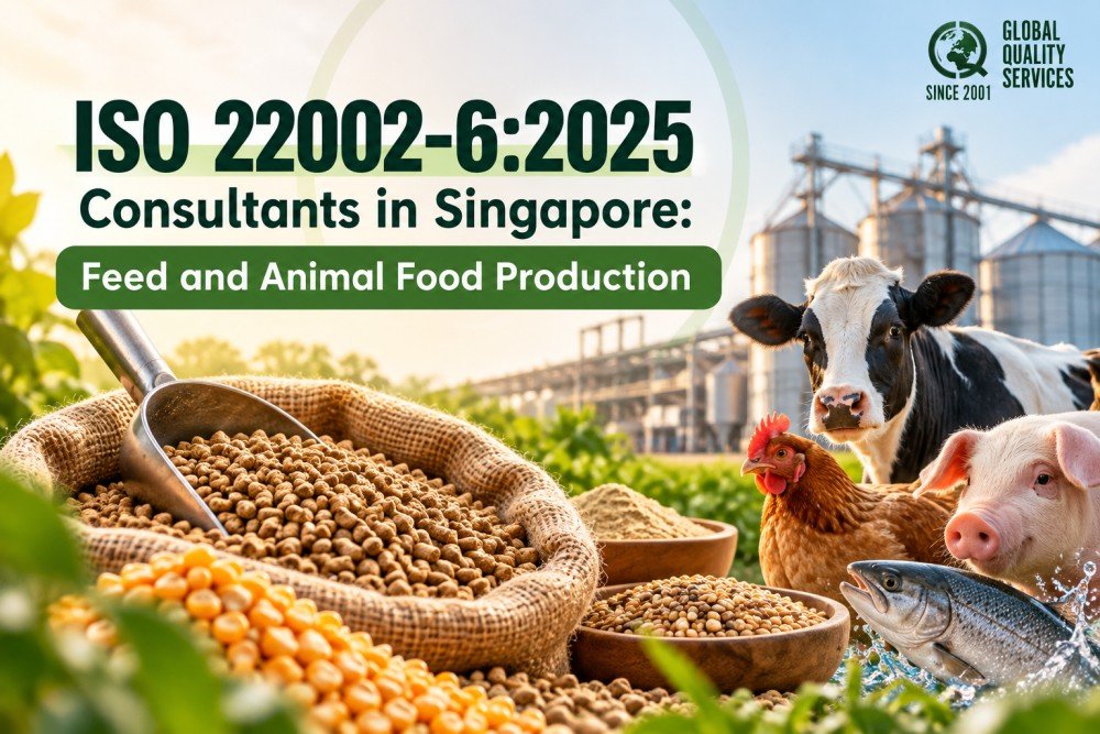 Produce Safety Inspection ISO 22002-6:2025 Consultants in Singapore: Feed and Animal Food Production